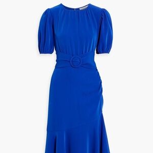 SACHIN & BABI Camila belted ruched dress